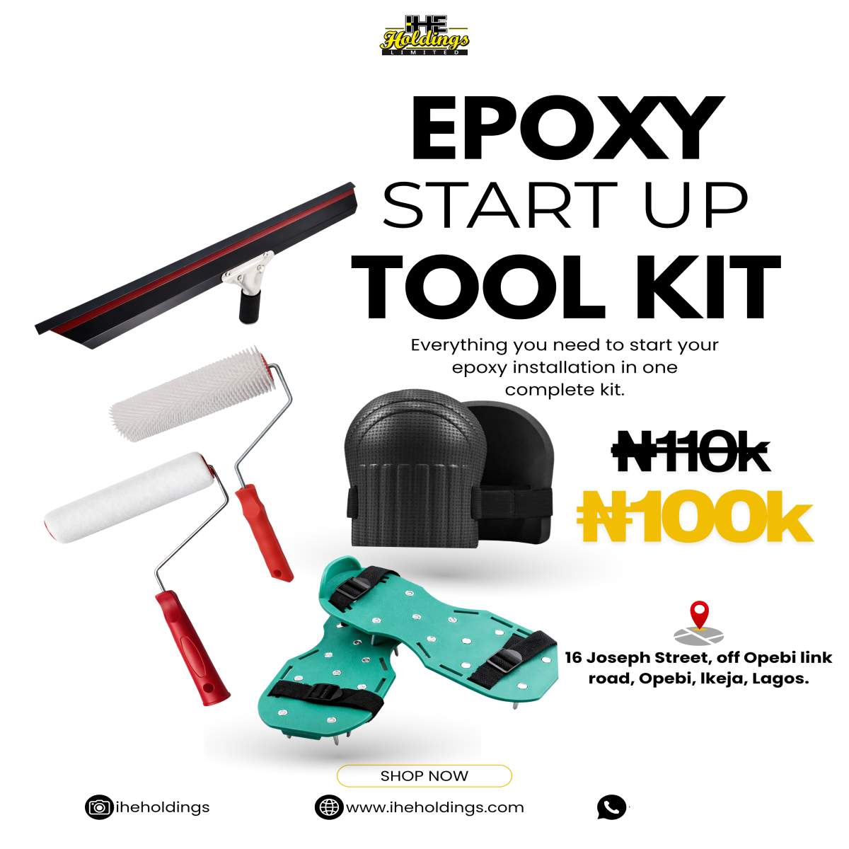 Epoxy Starter Tool Kits