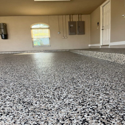 Epoxy Flakes (1kg Bag) - Grey, White, Black Mix